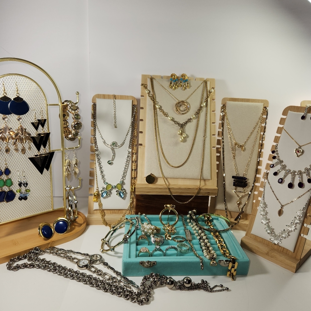 #2478, SILVER 925, MONET, AVON, 18K GE, KATE SPADE,  UNBRANDED, GOLD PLATED, 46